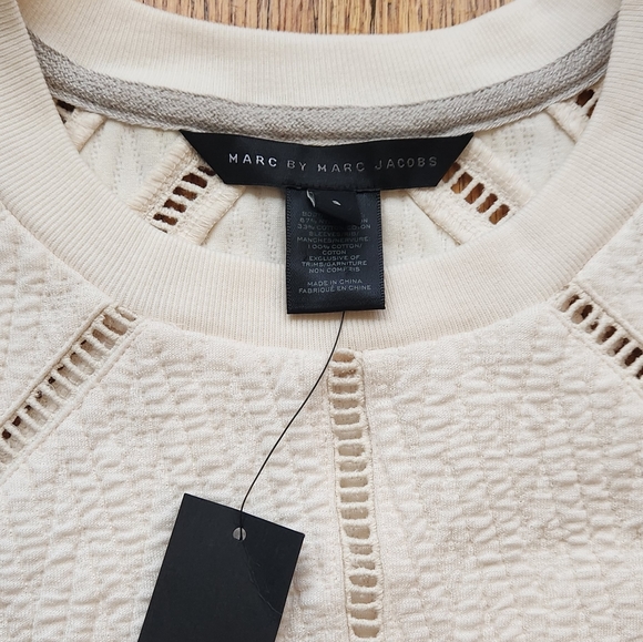 Marc By Marc Jacobs blouse,size S ,color antique white - Picture 6 of 8